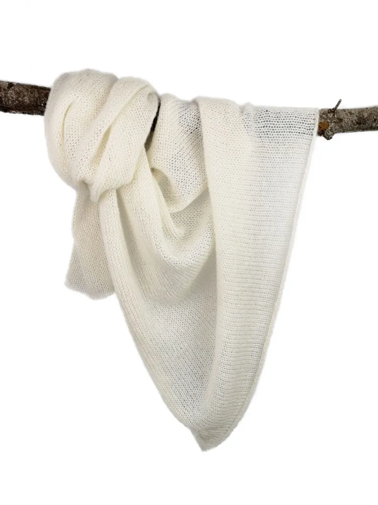 #be sweet Schal ivory/gold