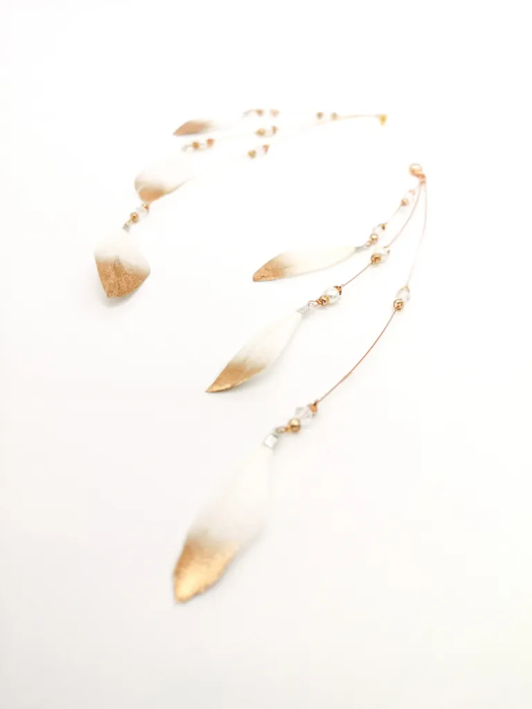 #feather charm midi
