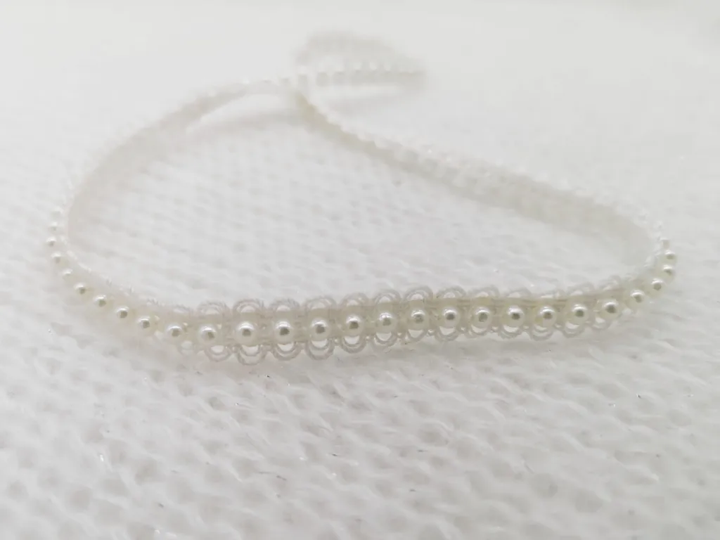 #hairband - Haarband mit Perle