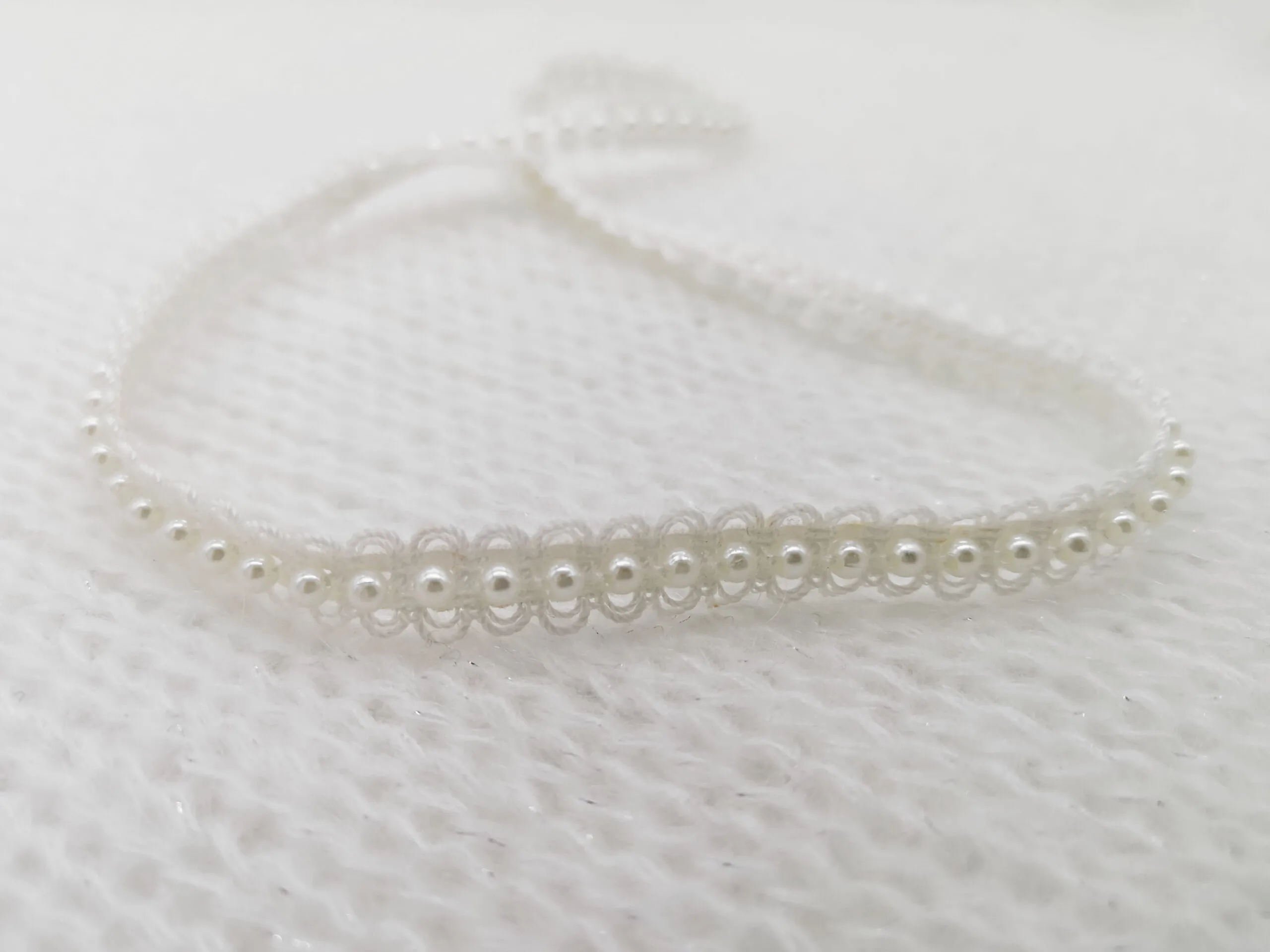 #hairband - Haarband mit Perle