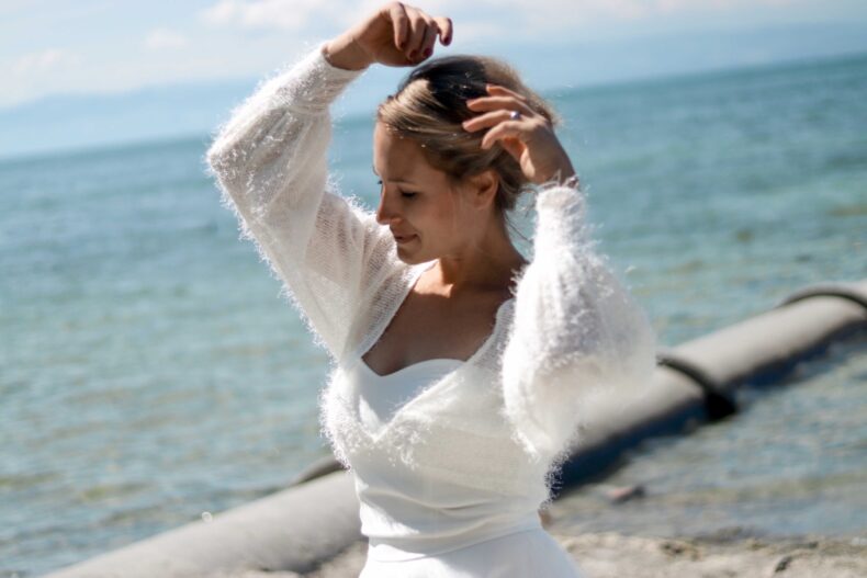 #be passion Pullover mit Puffärmeln
